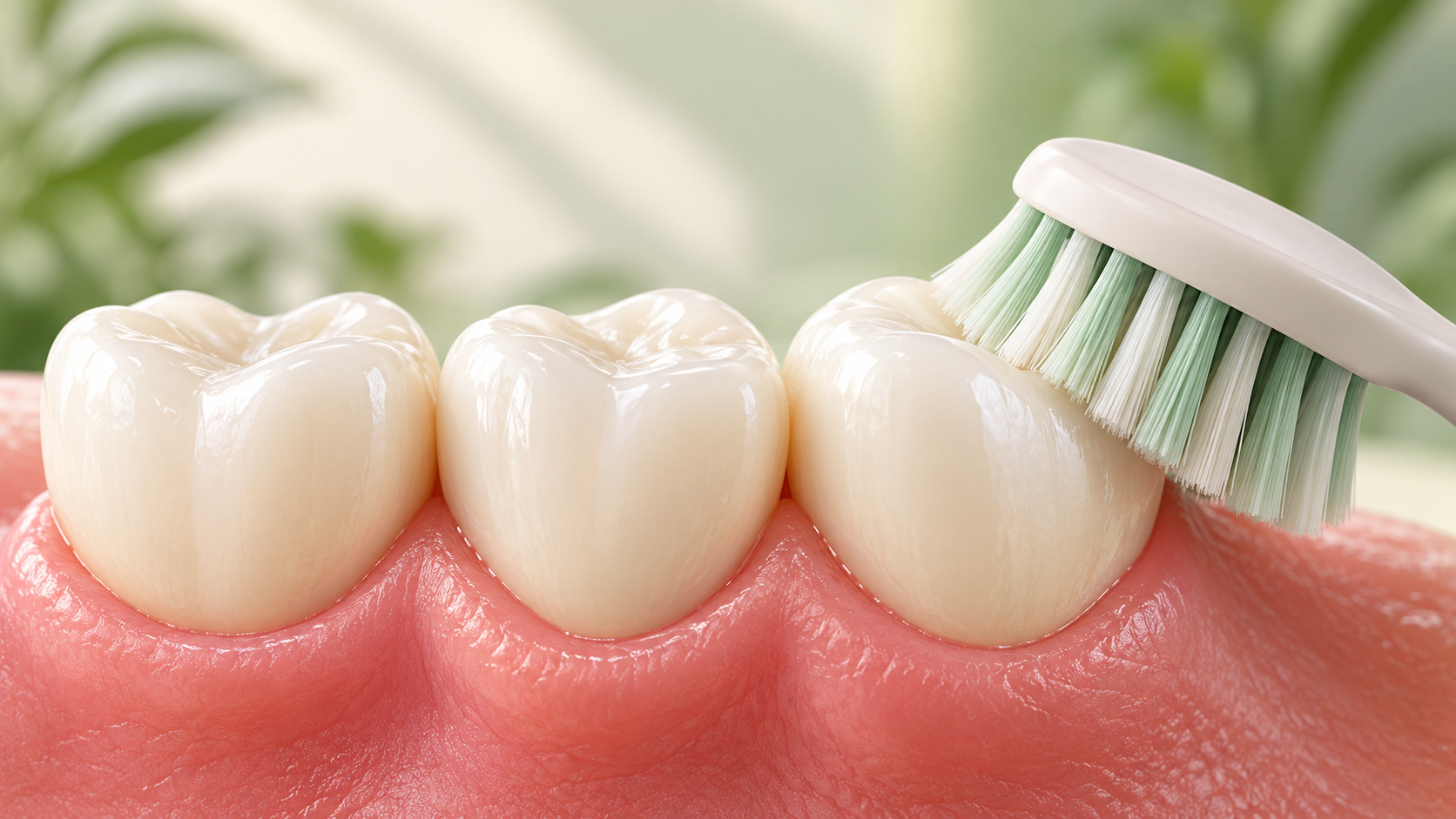 Soins et prévention : dent, brosse à dents et fil dentaire